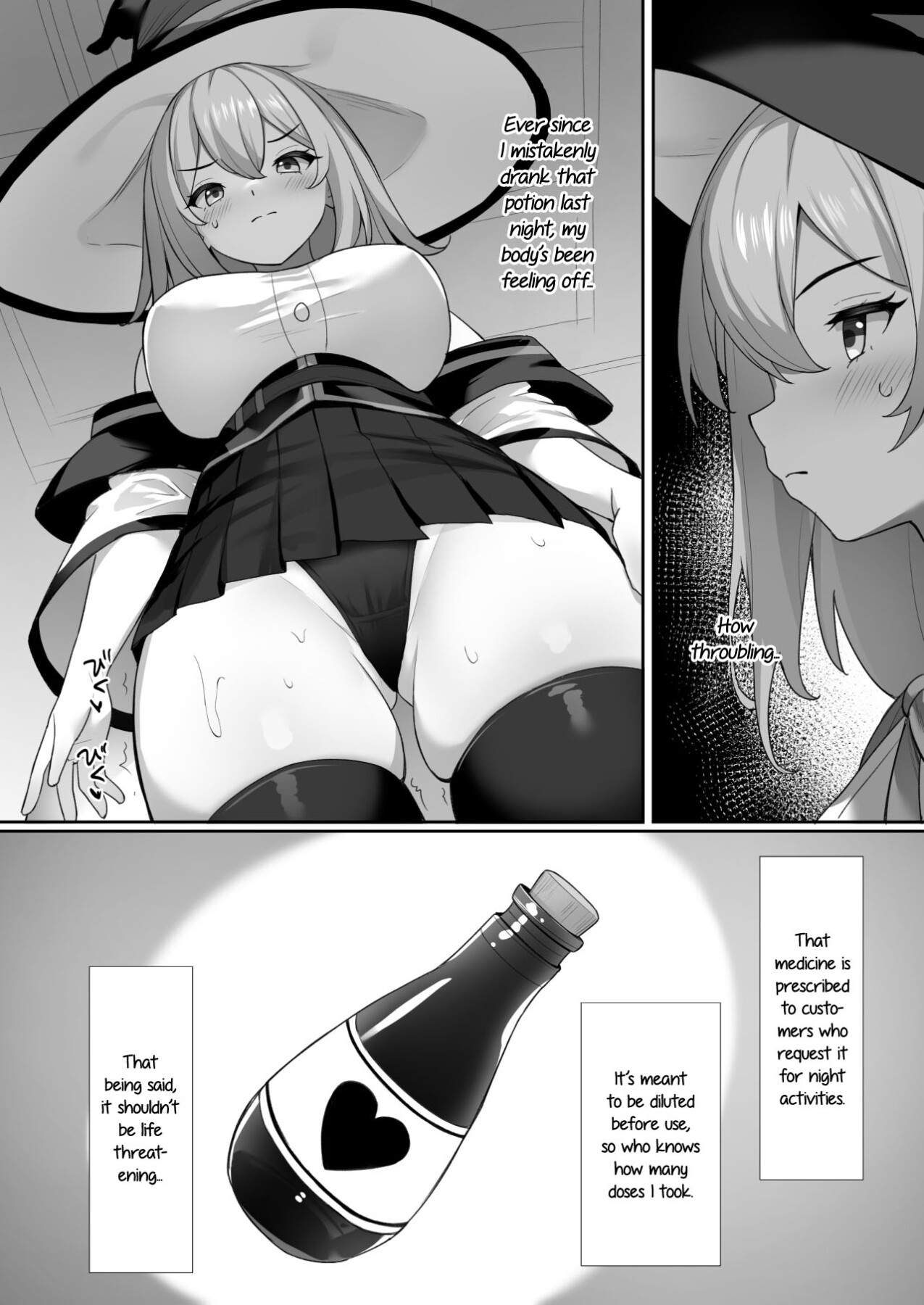 Hentai Manga Comic-Witch's Unlucky Day-Read-5